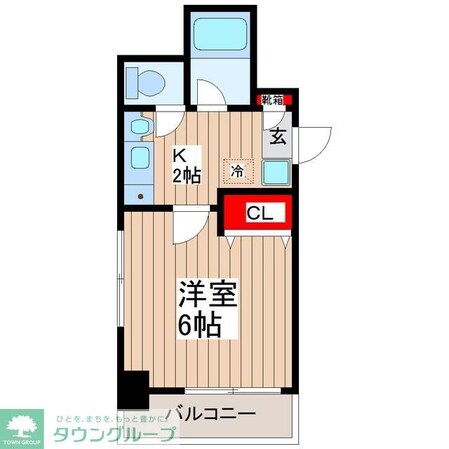 モンシェール吾妻橋の物件間取画像